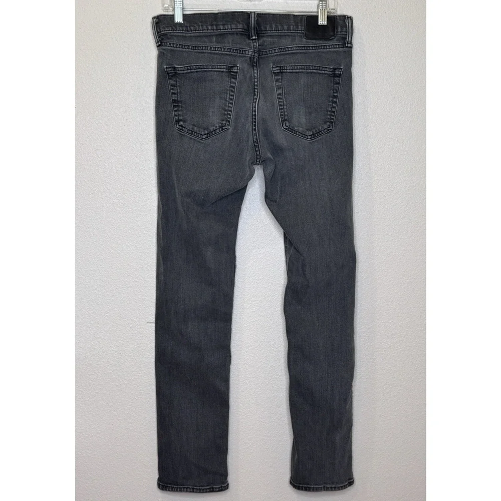Abercrombie & Fitch Langdon Slim‎ Jeans Mens Size 30 x 32 Dark Gray Cotton Blend